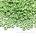 4*7mm colored cheap acrylic aquabeads star beads